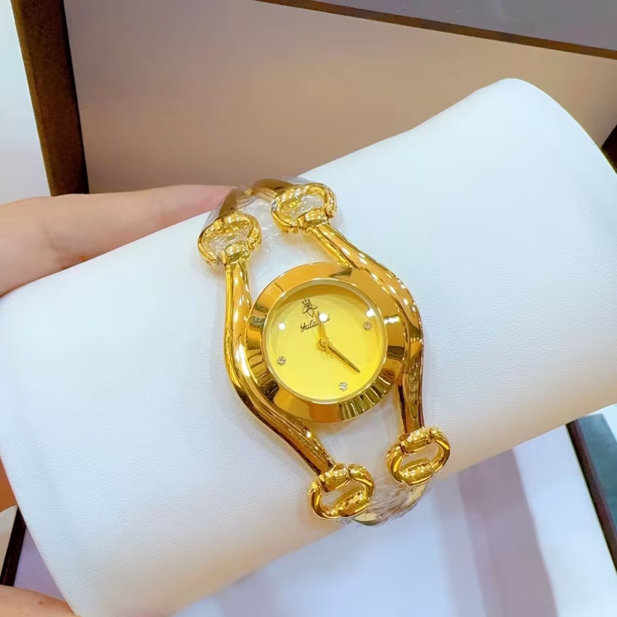 Jewelry And Watches - Nowy francuski dubajski zegarek platerowany 24-karatowym