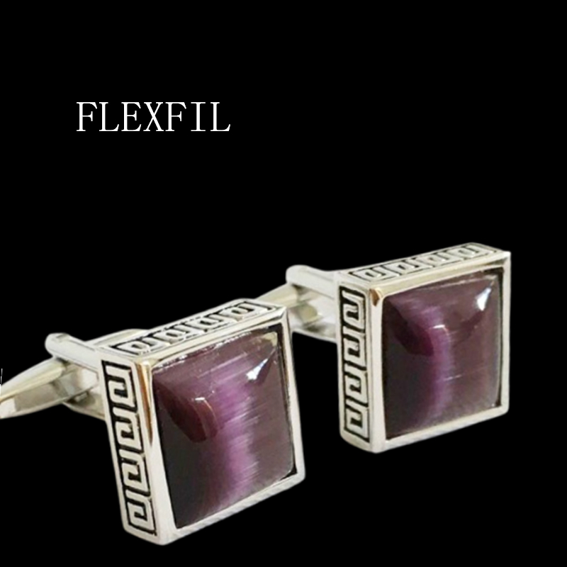 Jewelry Watches Brands - Mankietki do koszuli FLEXFIL Luxury męskie