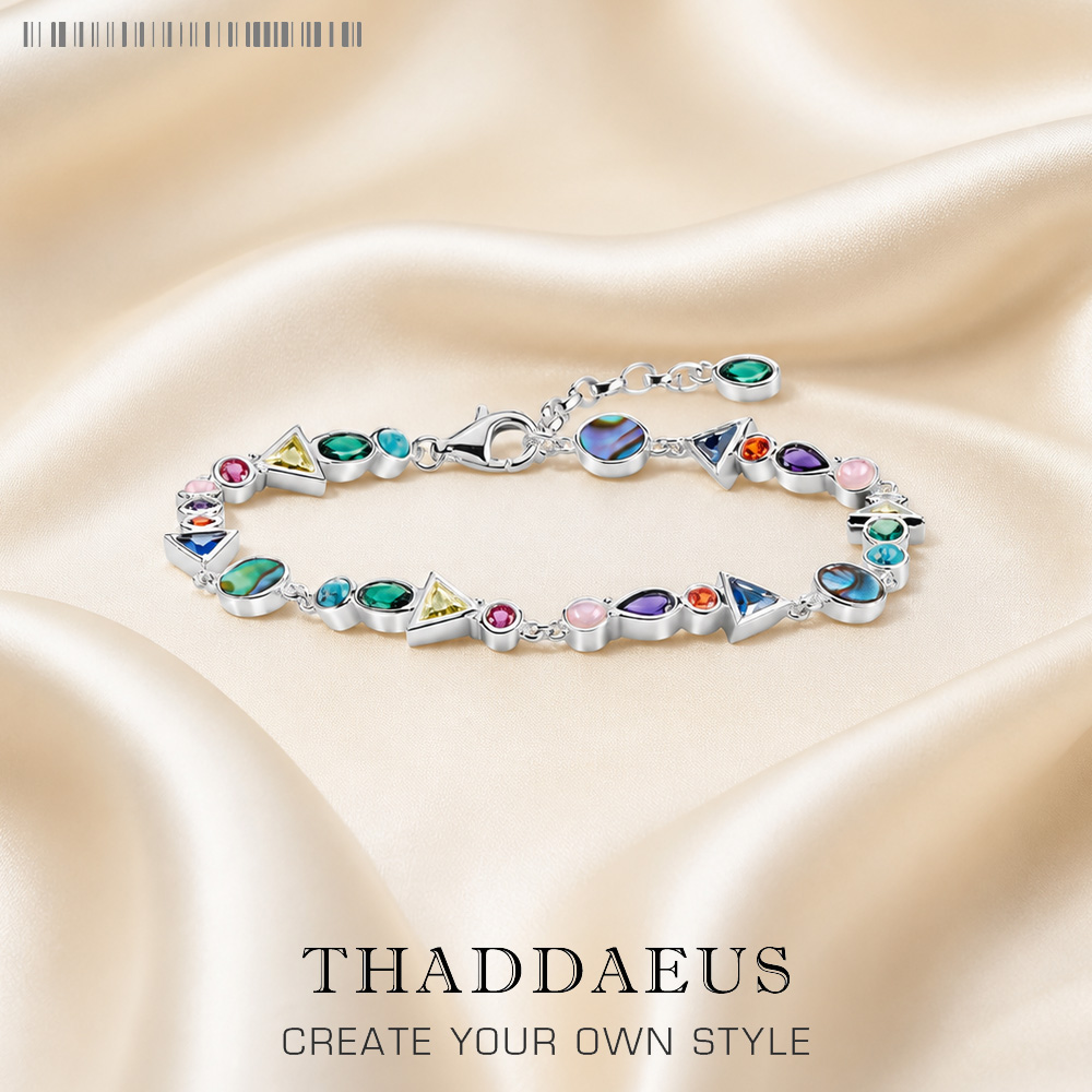 Paradise Jewelry & Watches Dolphin Mall - Bransoletki Paradise Journey Nowy kolorowy łańcuszek