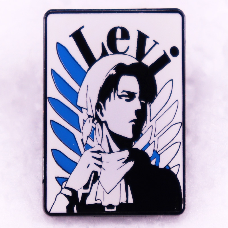 Levi Jewelry & Watches Inc - Atak na Tytana Levi Ackerman Emalia