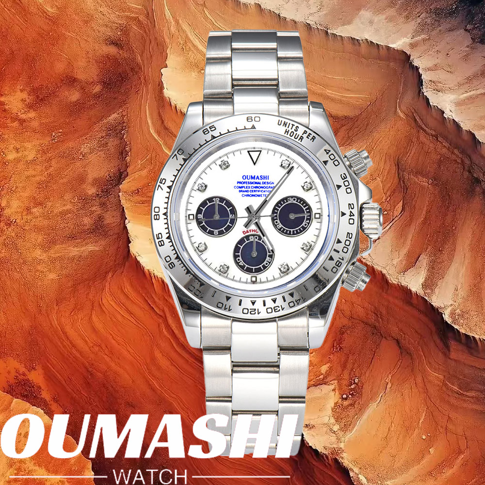 Jewelry And Watches - Luksusowe zegarki VK63 ze szkłem szafirowym,