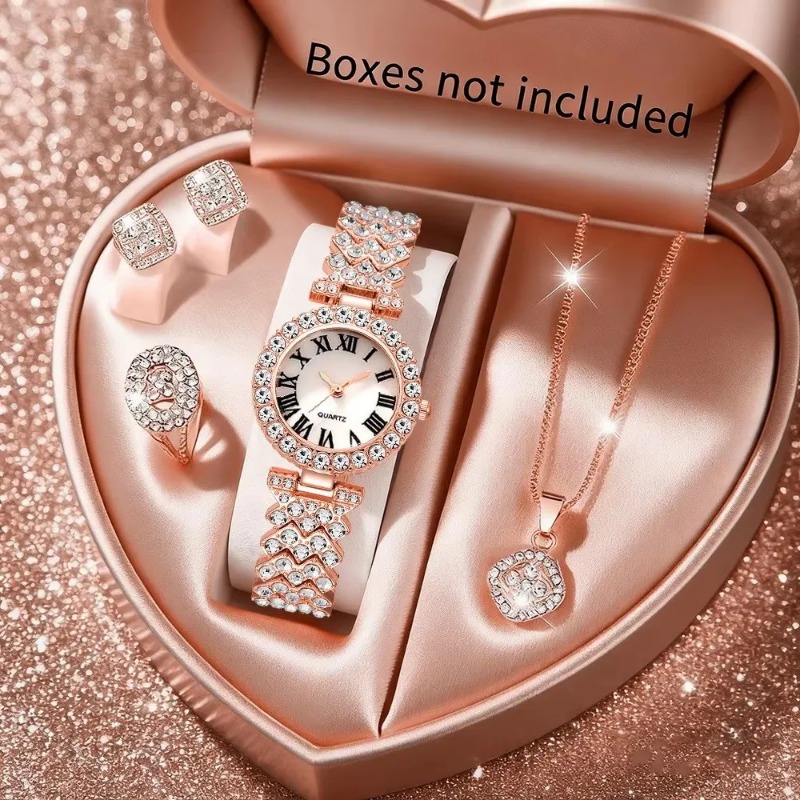 5 SZT. Luksusowy Zestaw Biżute – Jewelry Watches Luxury recenzja i cena