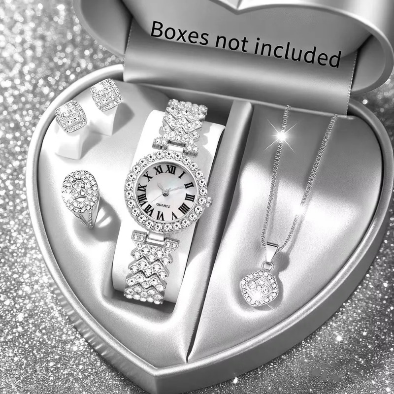 5 SZT. Luksusowy Zestaw Biżute – Jewelry Watches Luxury recenzja i cena