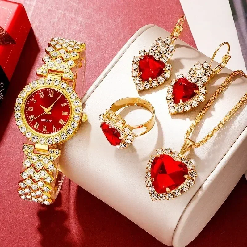 Złoty Luksusowy Zegarek Damski – Jewelry Watches Luxury recenzja i cena