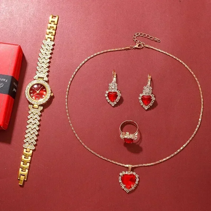 Złoty Luksusowy Zegarek Damski – Jewelry Watches Luxury recenzja i cena