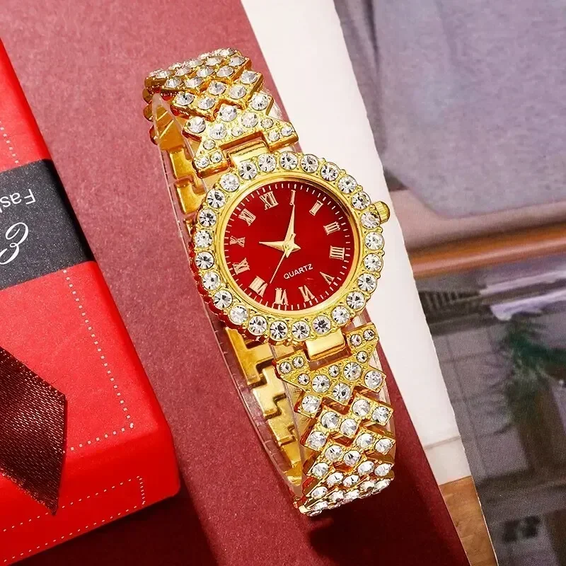 Złoty Luksusowy Zegarek Damski – Jewelry Watches Luxury recenzja i cena