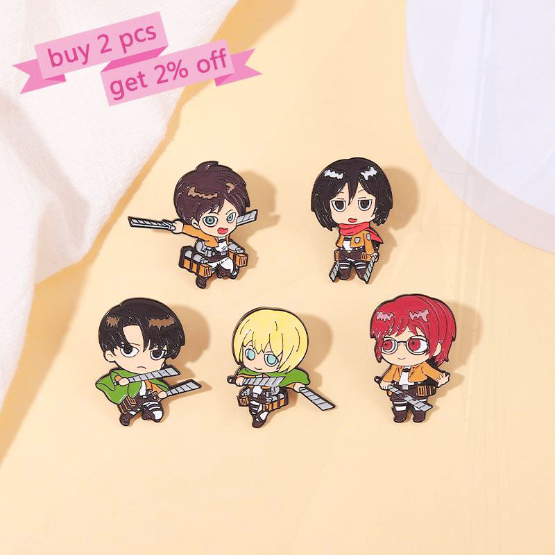 Mikasa Armin Levi Pines Lapel  – Levi Jewelry & Watches Inc recenzja i cena