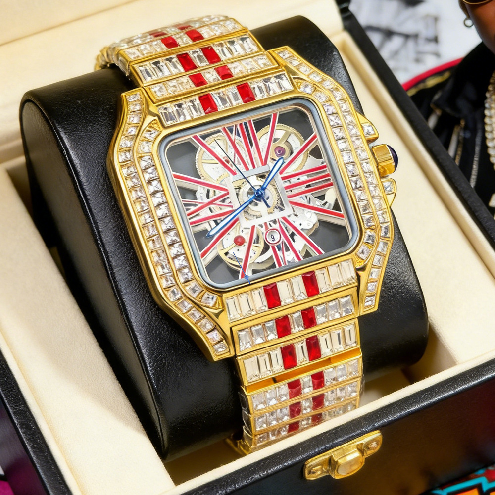 Luksusowy, ażurowy zegarek kwa – Jewelry Watches Brands recenzja i cena