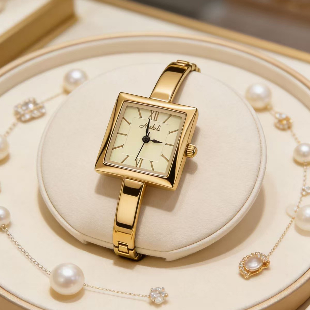 Luksusowy zegarek damski z kwa – Jewelry Watches Brands recenzja i cena