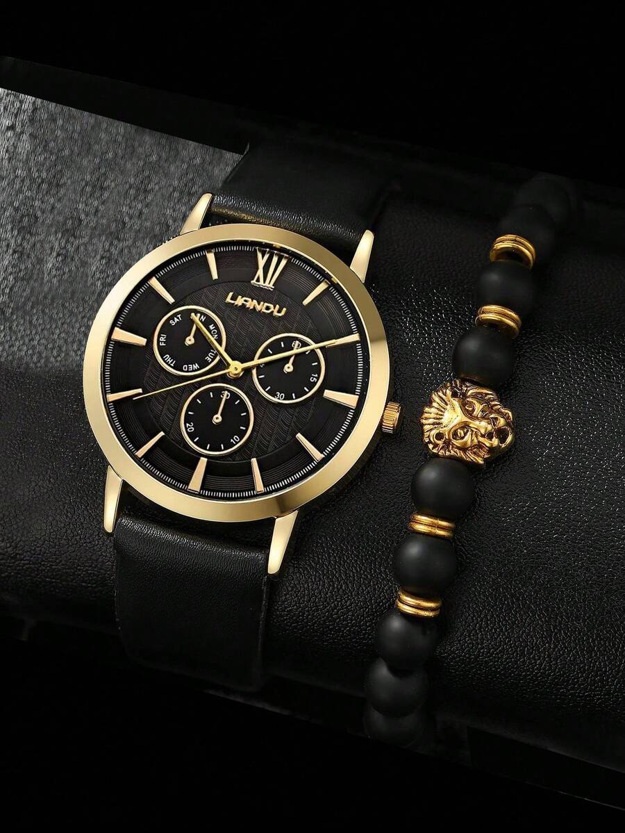 LIANDU LIANDU 1 Zestaw Męski M – Jewelry And Watches recenzja i cena