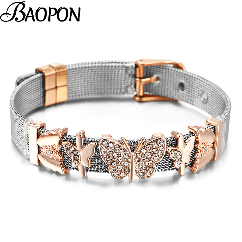 Siatkowe bransoletki ze stali  – Best Jewelry Watches Women recenzja i cena