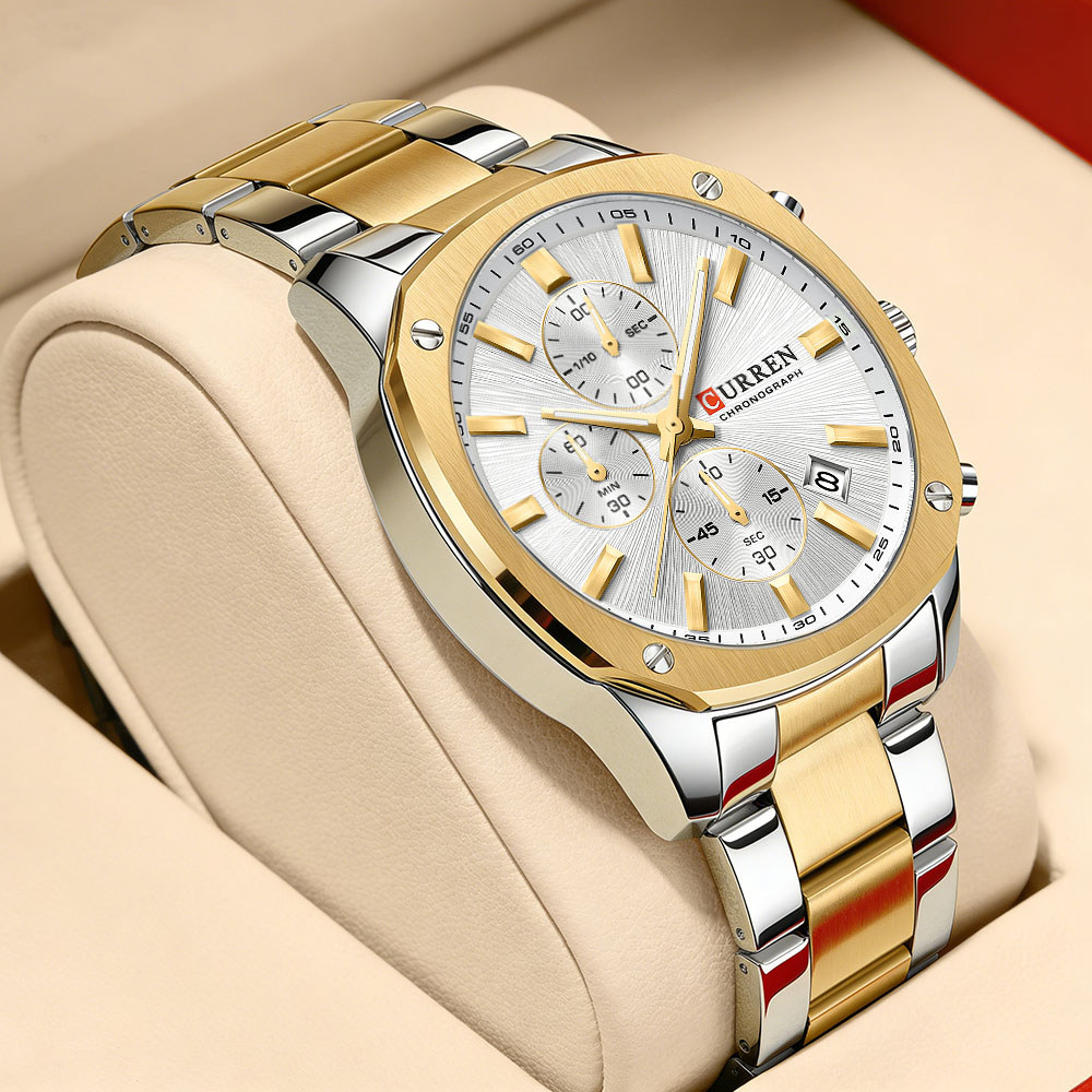 CURREN Nowoczesny męski zegare – Jewelry And Watches recenzja i cena