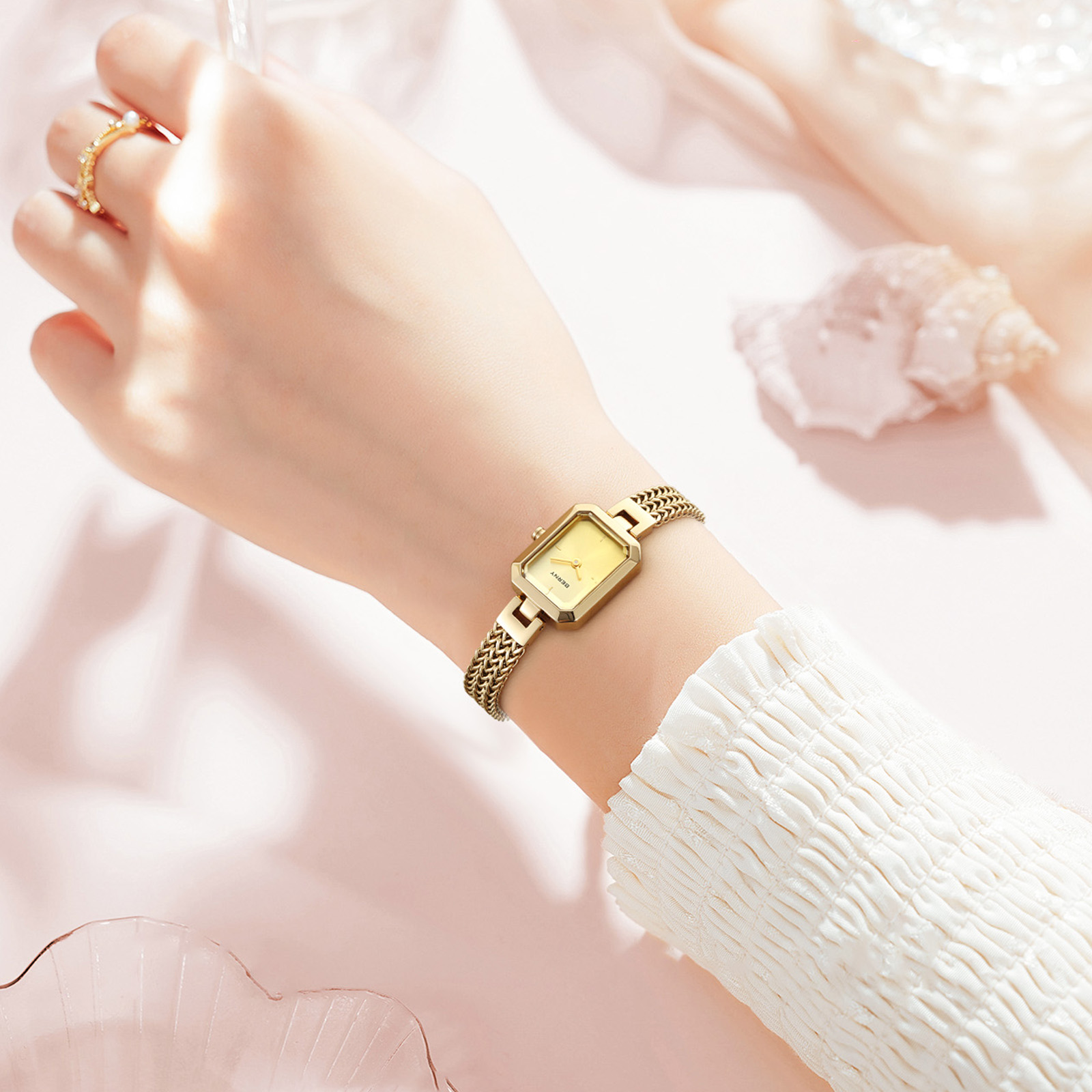 BERNY złoty zegarek dla kobiet – Jewelry Watches Luxury recenzja i cena