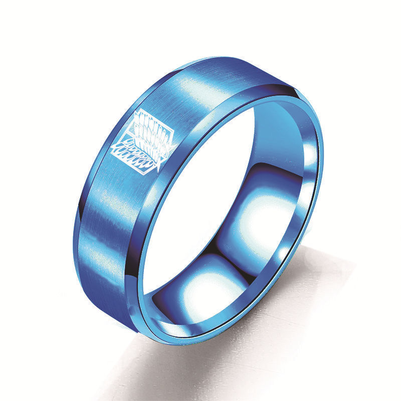 4 szt. Modne pierścionki anime – Levi Jewelry & Watches Inc recenzja i cena